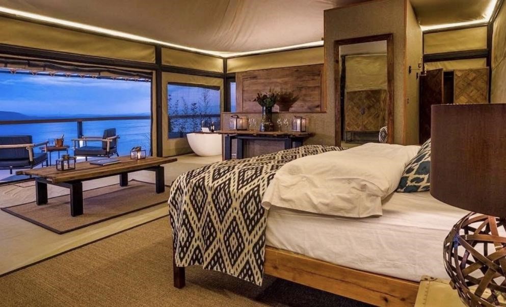 纳库鲁悬崖酒店内景